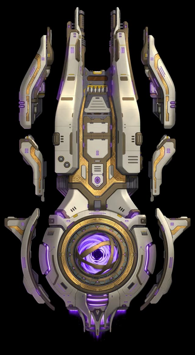 Aetherstar map, Original Exterior variant